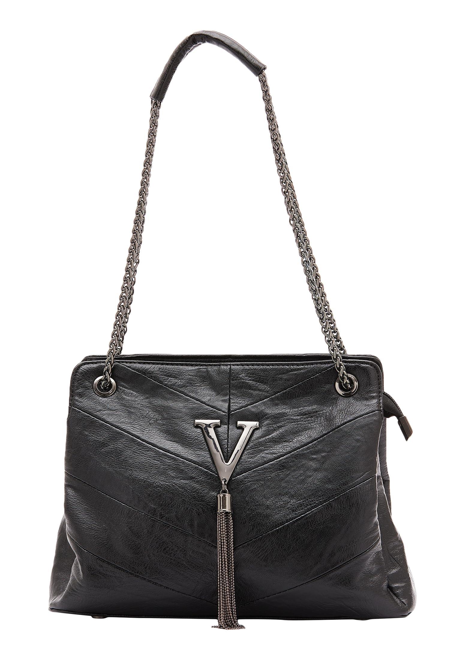 FELIPA Women's Handbag Bag Clutch, Black, One Size