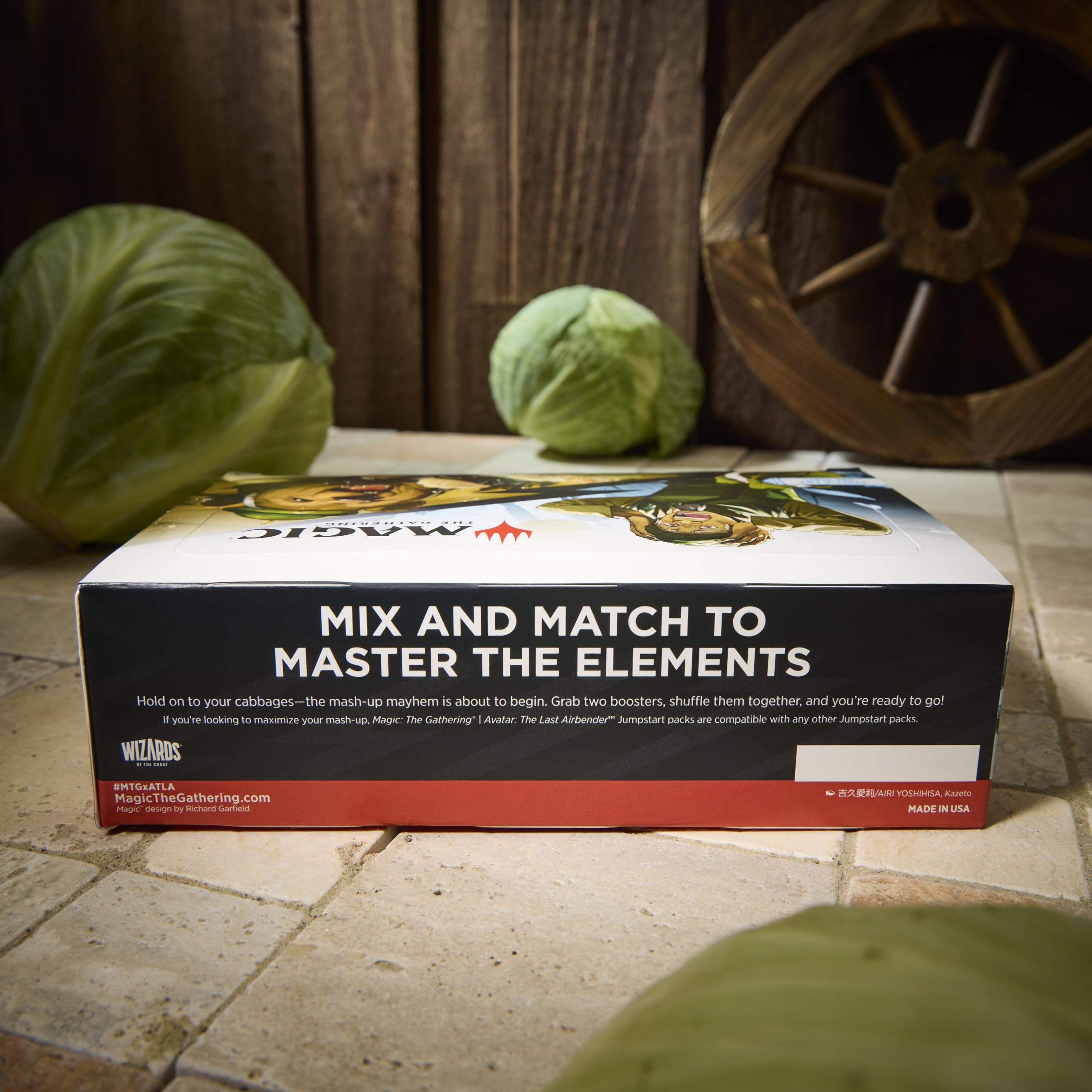Magic: The Gathering Avatar: The Last Airbender Jumpstart Booster Box, 24 Packungen, Kartenspiel für 2 Spieler