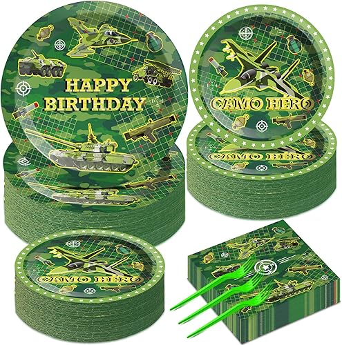 Vista 31 de gisgfim Juego de decoración para fiesta de 50 invitados con temática de camión semi, platos y servilletas para fiesta con temática de camión semi