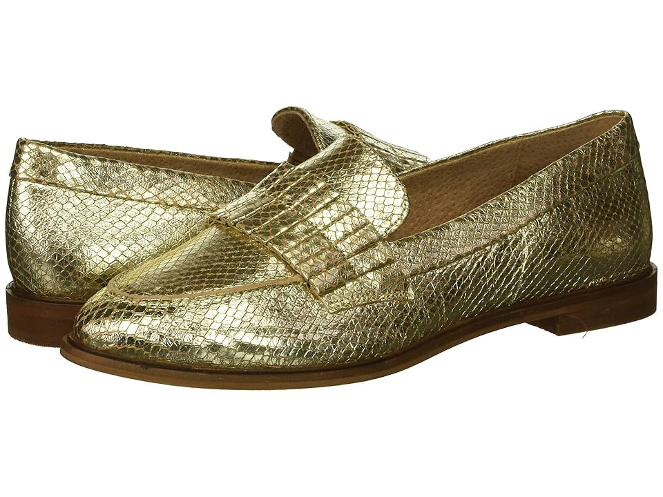 

Seychelles Powerful Flat (Gold Exotic) Women's Flat Shoes, Metallic