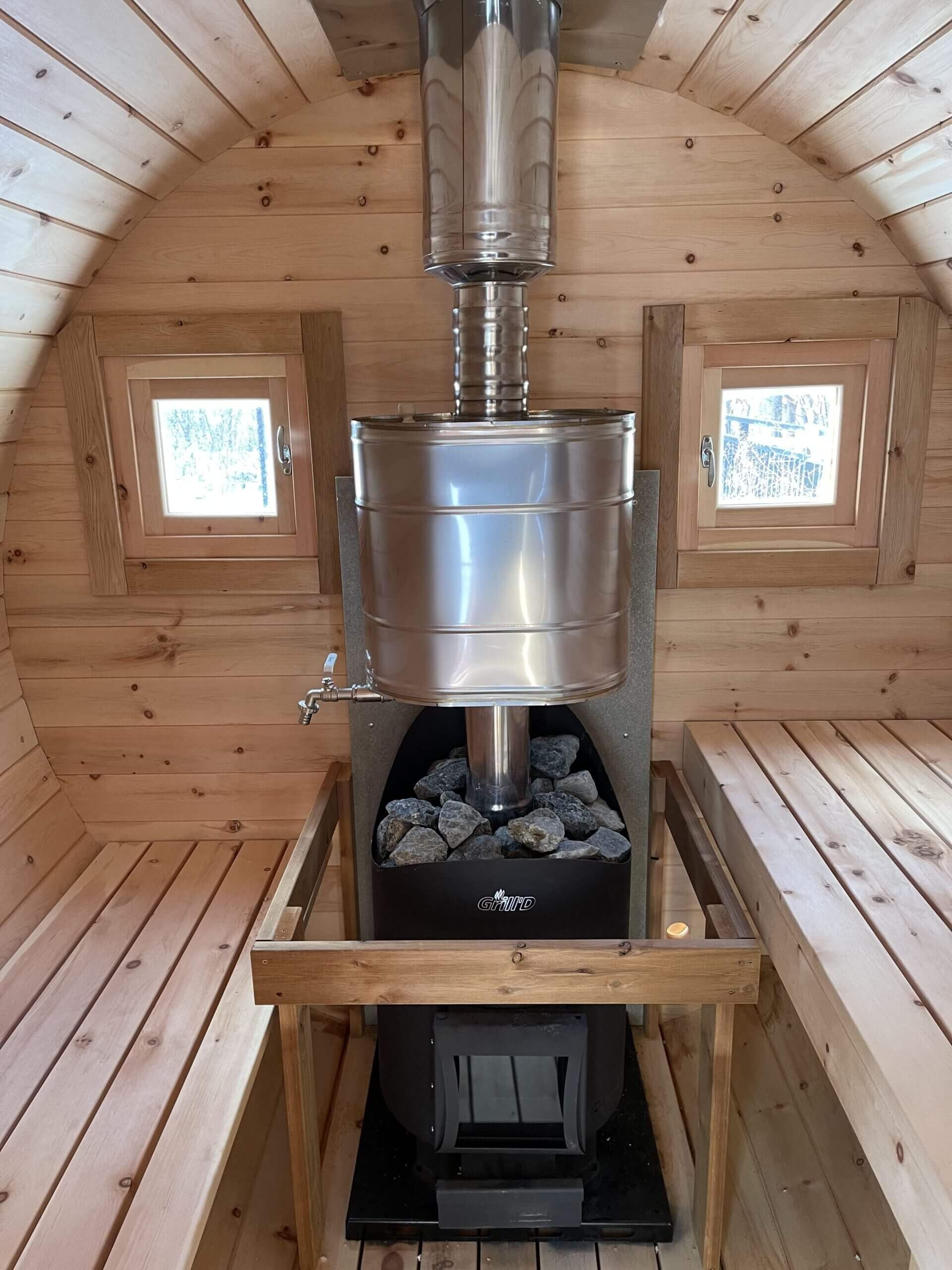 ✨新品✨【本格派】バレルサウナ　HARVIAストーブ Harvia WALL8 | 7.4kW | 最大体積7.4㎥ | サウナストーブ | 電気