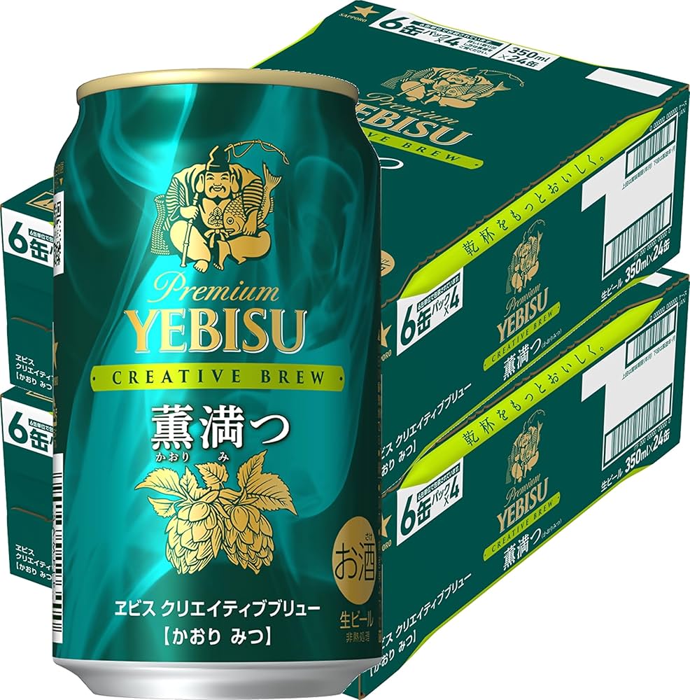 YEBISU クリエイティブブリュー かおりみつ Amazon.co.jp: サッポロ エビス CREATIVE BREW クリエイティブ