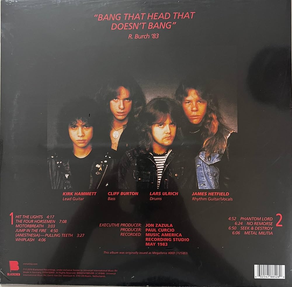 KILL 'EM ALL: METALLICA: Amazon.in: Music}