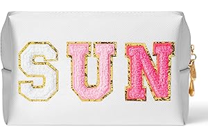 Preppy Patch Sun Cosmetic Bag Summer