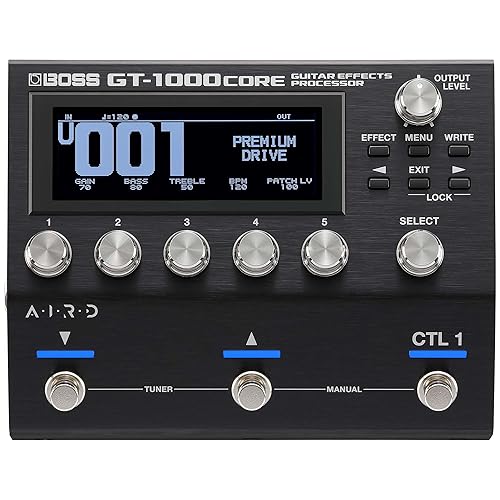 BOSS GT-1000CORE | Un processeur d'effets compact pour guitare |