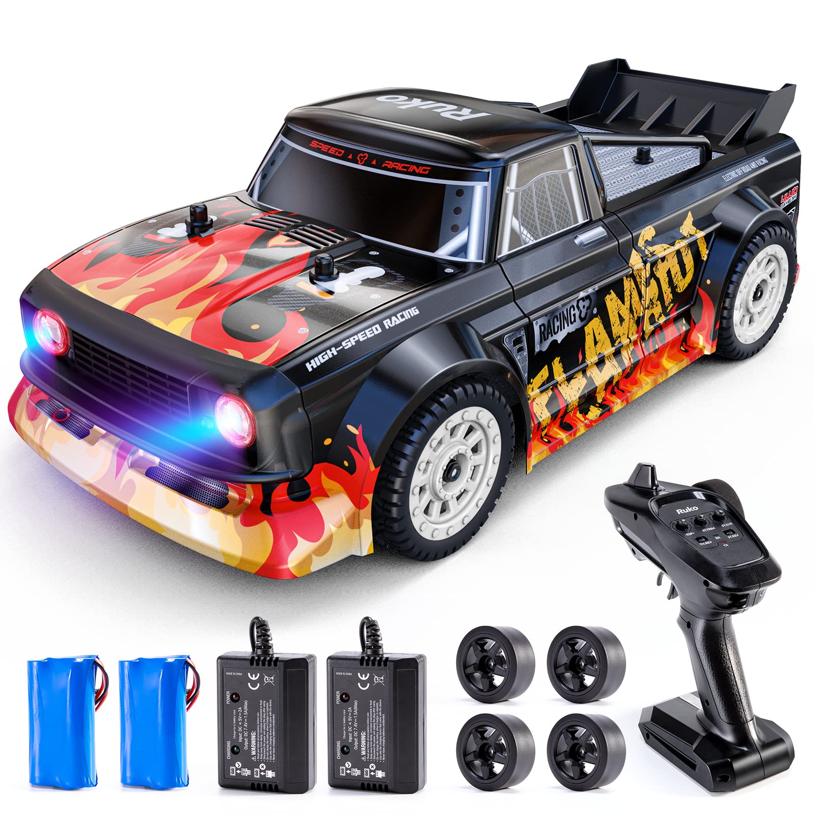 Ruko 1601pro High Speed RC Rally Racing and Drift Car for Adults, 45 KM