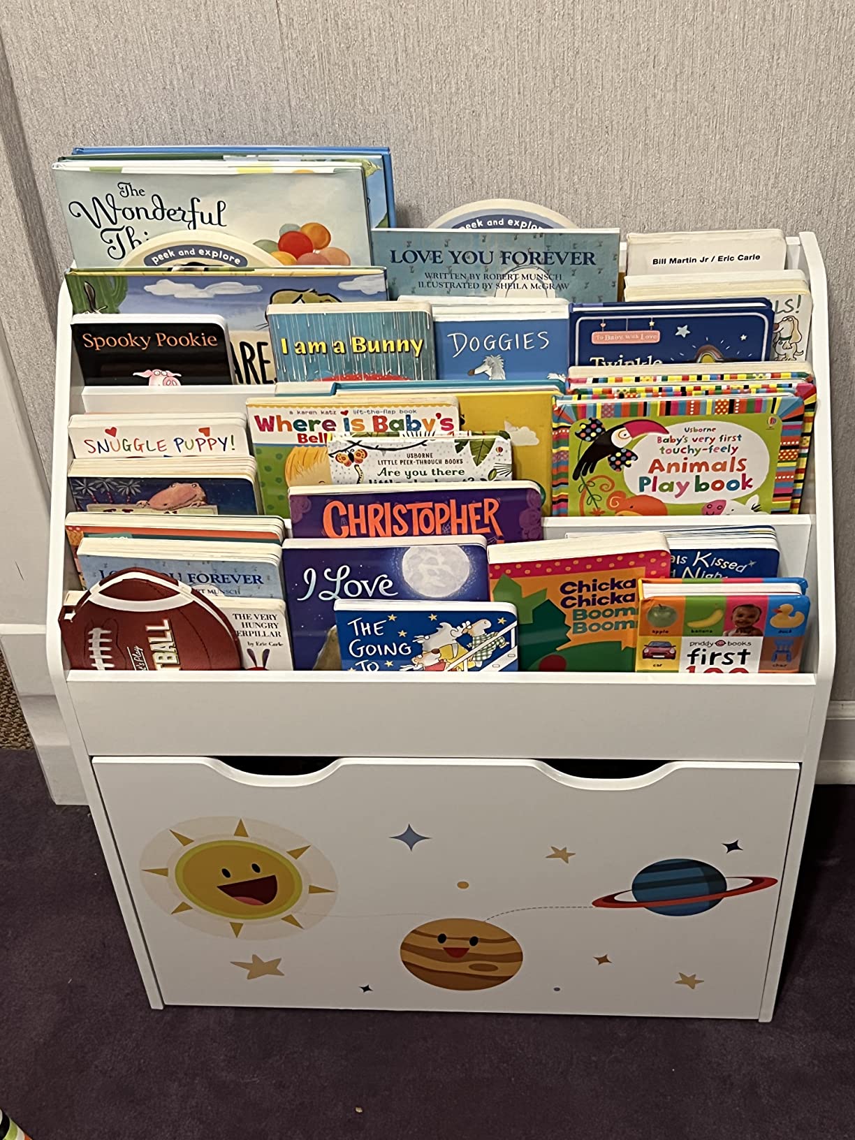 27/mo Finance SONGMICS Kids Bookshelf, Toy Organizer & Toy and Book