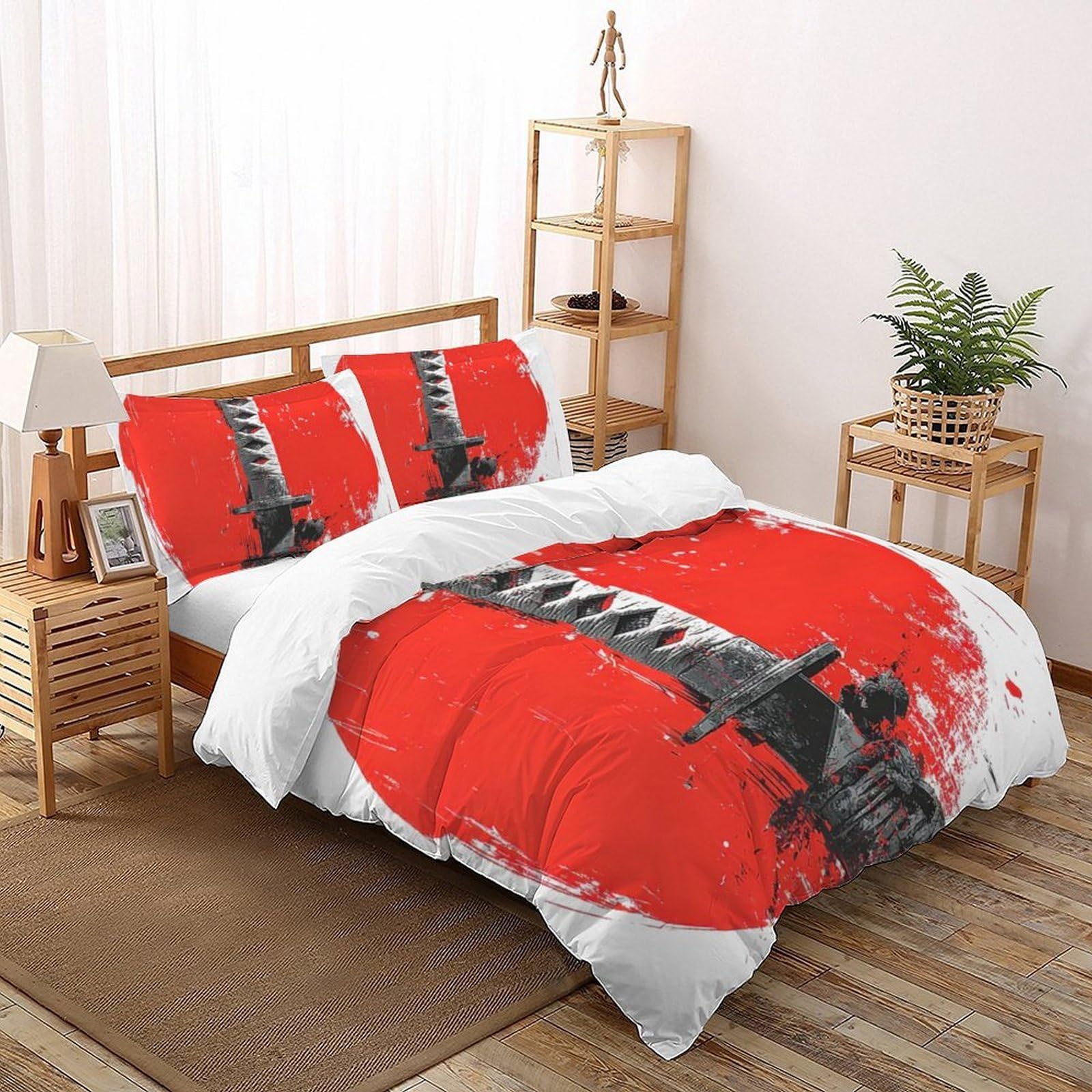 Housses de couette de lit super king 260x220cm au design exclusif en relief