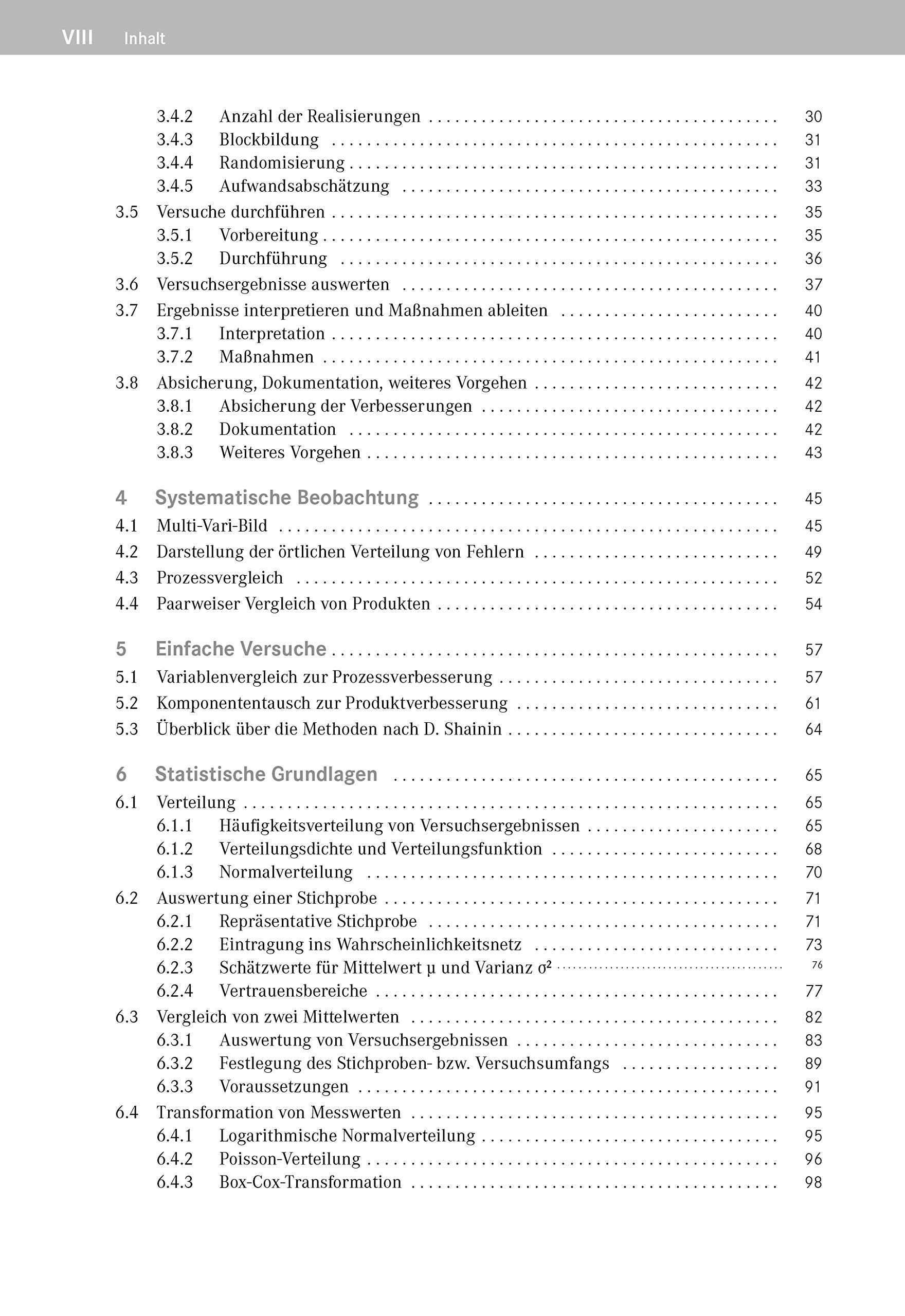 Versuchsplanung: Produkte und Prozesse optimieren (Praxisreihe Qualität)