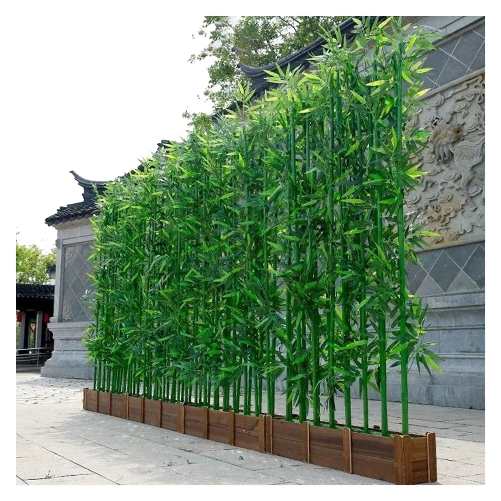 Amazon.com: Artificial Bamboo Plants, 3ft to 6.5ft Tall Faux Bamboo Trees  for Home, Hotel, Courtyard & Room Divider Decoration : Hogar y Cocina
