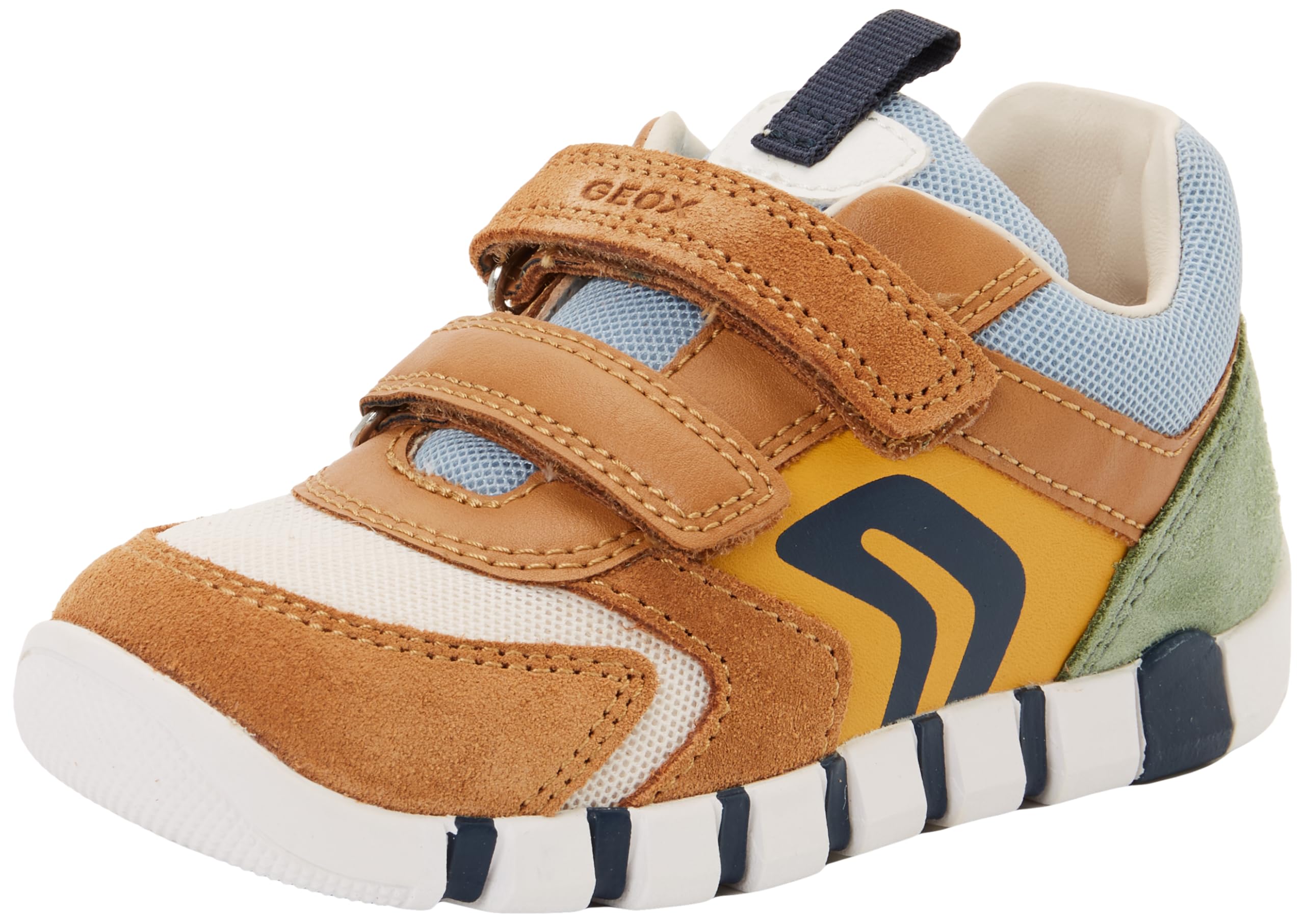 Geox Boys Brown 'S B Iupidoo Infant Sports Trainers  8.5 Size 8.5 Kids
