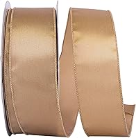 Vista 14 de Reliant Ribbon 92575W-050-40F - Cinta decorativa, 2-1/2 pulgadas x 10 yardas, azul real