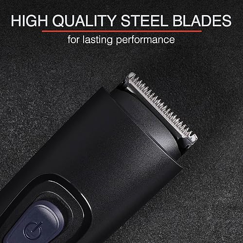 Miniatura 5 de Remington Kit de recortadora de barba recargable para bigotes, pelo de nariz y detalles ligeros y aseo con recortador de nariz con batería adicional