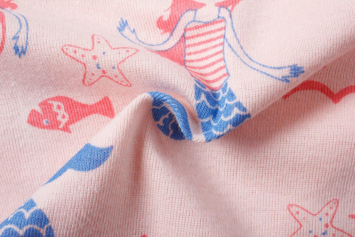 Boboking Soft Cotton Underwear Toddler Girls'Briefs Soft Undies 2 Mermaid Mixed