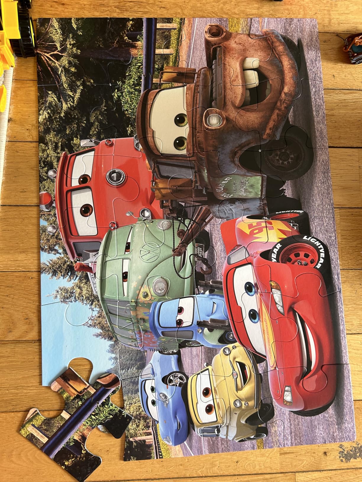 Clementoni - 24239 - Supercolor Puzzle - Disney Pixar Cars On The Road ...