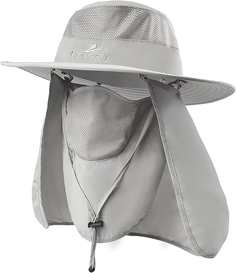 Fishing Hat,Sun Cap with UPF 50+ Sun Protection and Neck Flap,for Man and Women
