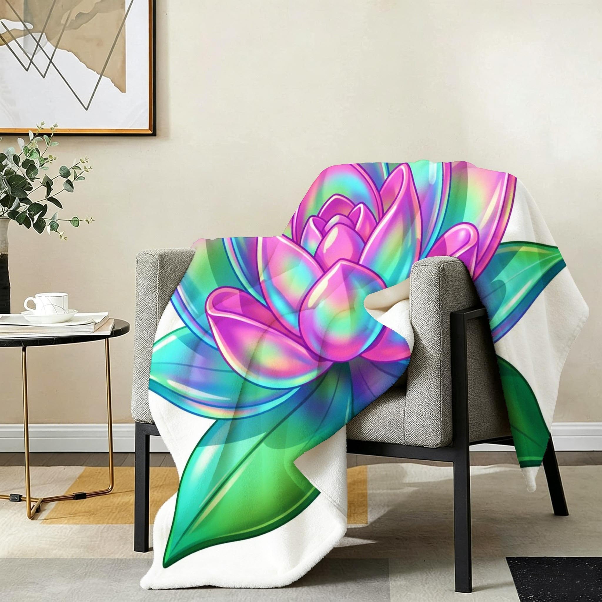 Manta Entretiempo Grande, Loto de Colores, 220x240 cm, AQ7475
