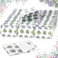 Vista 10 de Geyee 50 paquetes de pañuelos faciales para viajes, paquetes de bolsillo desechables para invitados a bodas, viajes, escuela, bolsos, suministros