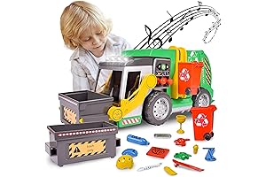 19’’ 3-N-1 Maxx Recycler - Garbage Trucks for Kids