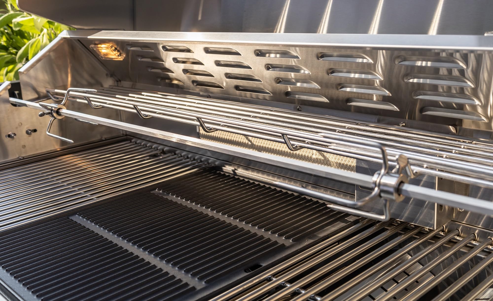 Ondis24 Cucina all'aperto cucina barbecue a gas frigorifero lavello in acciaio inox