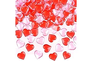 Heartfelt Embellishments: 200 Acrylic Gems for Valentine's Splendor