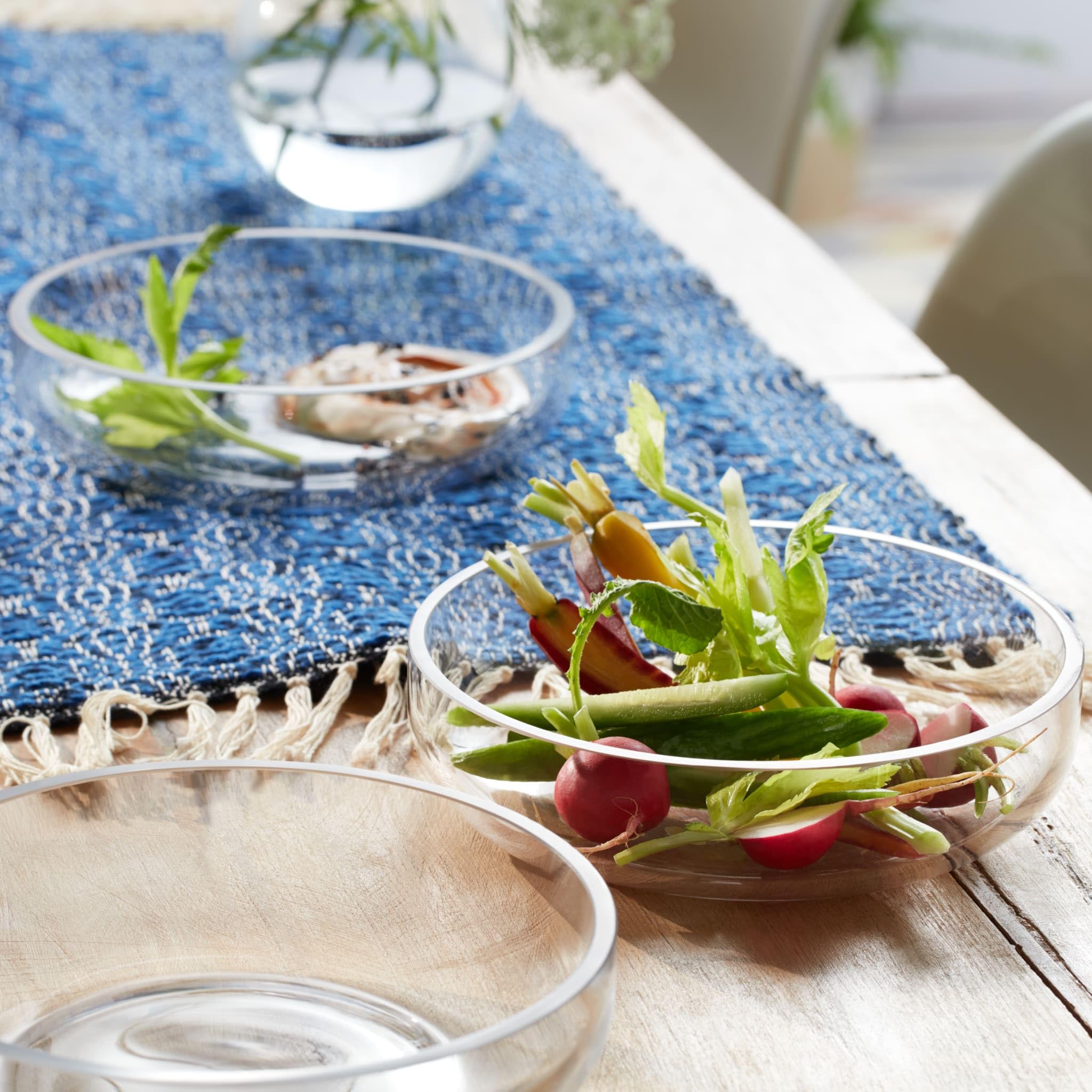 Libbey Prologue Handmade Glass Serving Bowls, Small, Set of 6