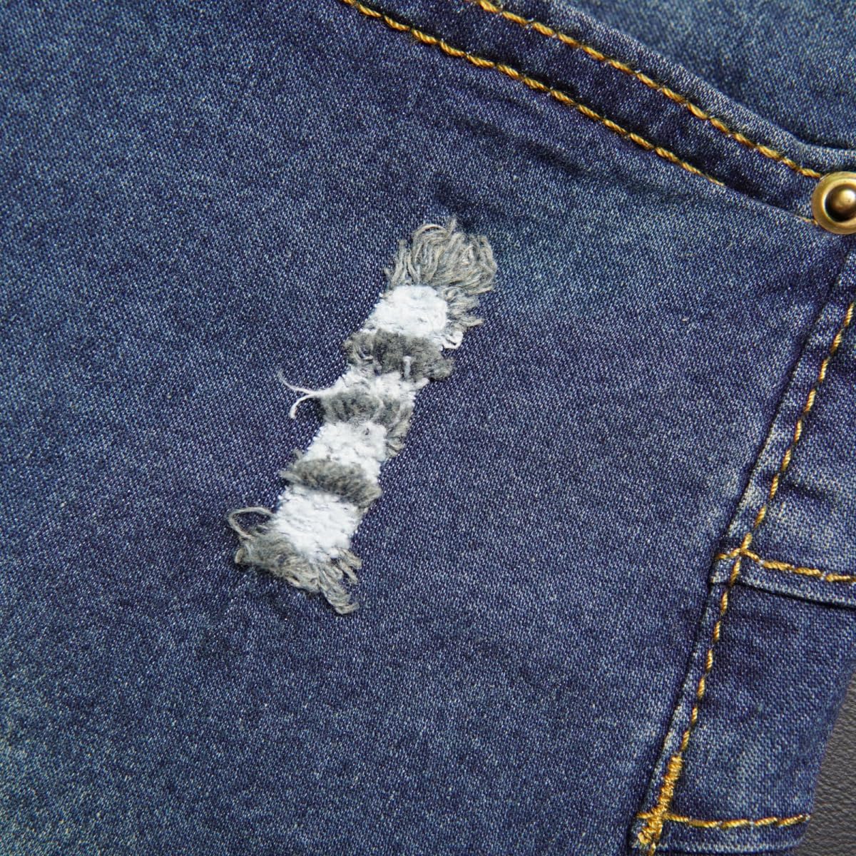 Butt Lifting Jean Shorts for Women High Waisted Booty Denim Shorts Distressed Stretchy Summer Raw Hem Shorts - Image 8