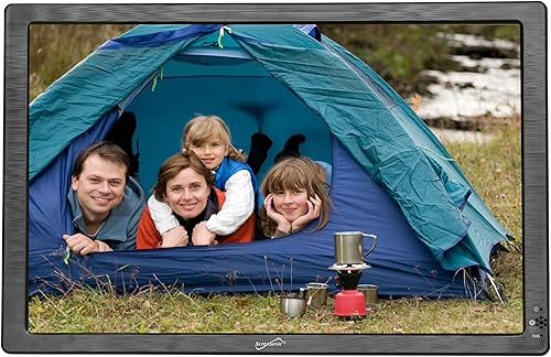 Supersonic SC-2812 TV LED portátil de 12 pulgadas, sintonizador de TV digital, radio FM, entradas HDMI y USB - Resolución de 1280 x 800, batería