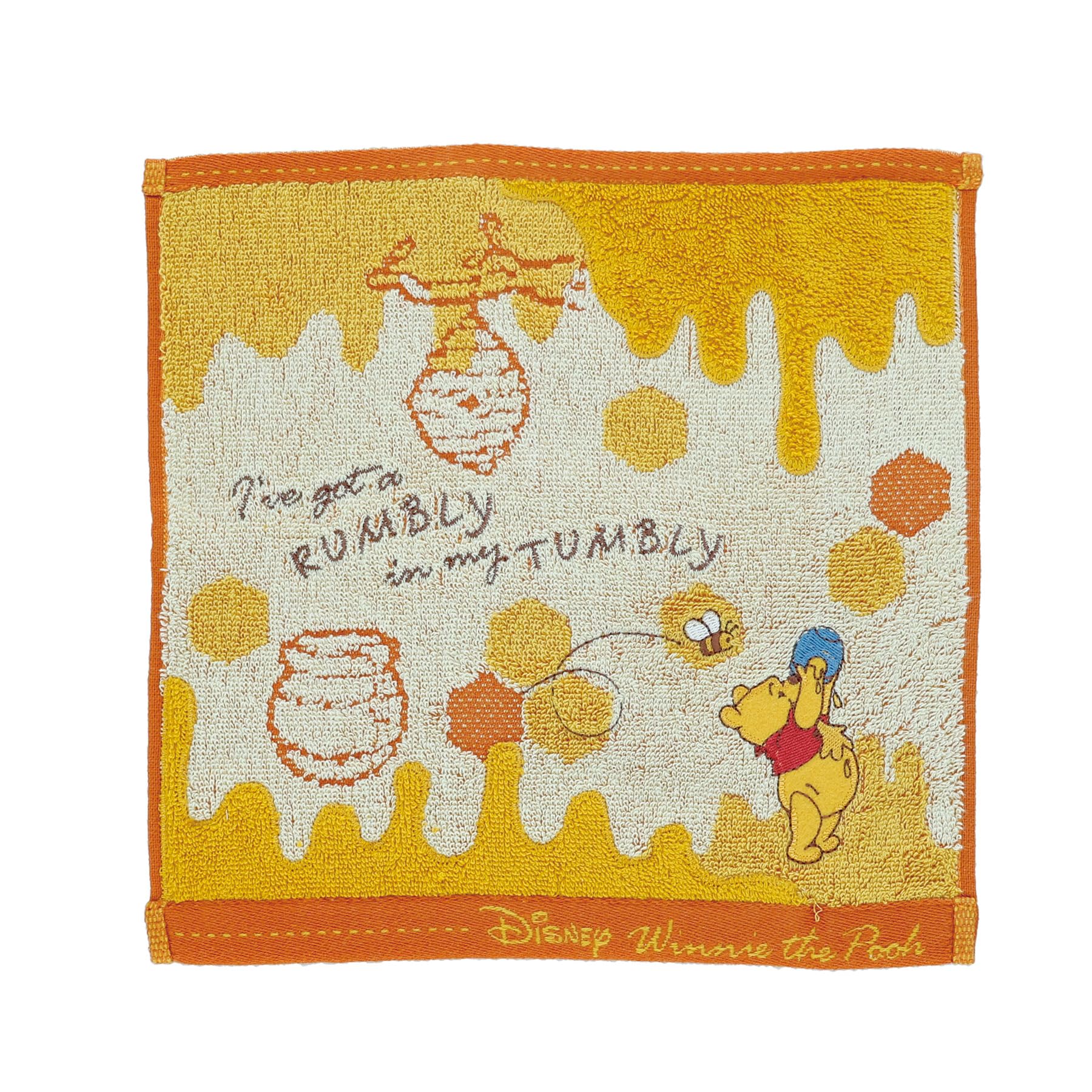 Amazon｜丸眞 ハンカチ くまのプーさん はちみつワールド 約25×25cm