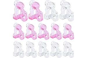 20 Pcs Triangle-Shaped Non-Pierced Earring Converter