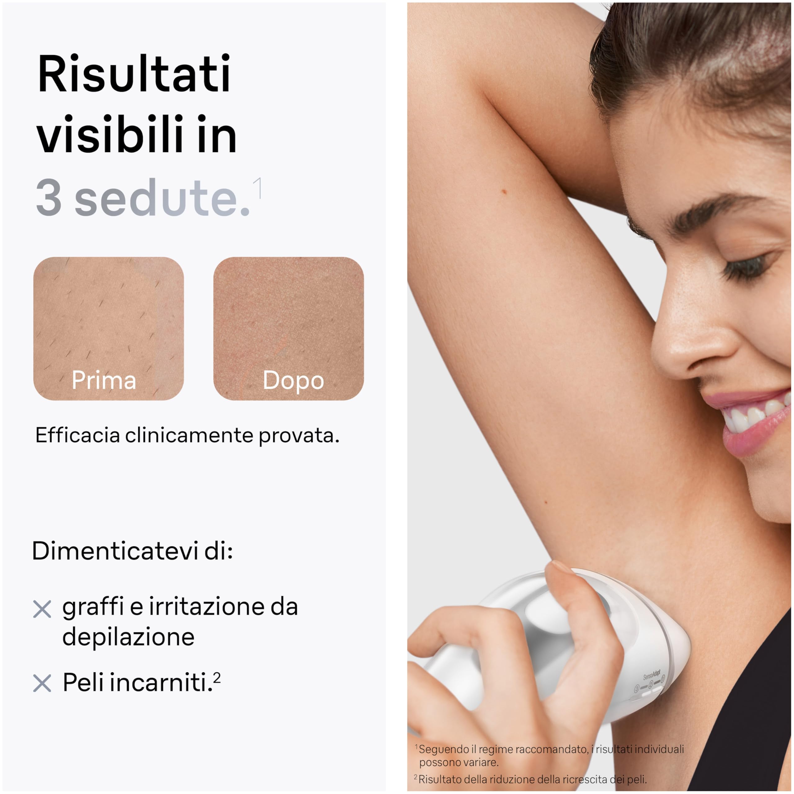 Braun Silk·expert Pro 3 Epilatore Luce Pulsata, Depilatore Corpo Donna, Alternativa All’Epilazione Laser Peli Donna, Epilazione a Casa, Con Custodia, Rasoio Venus, 3 Testine, Idea Regalo, PL3222