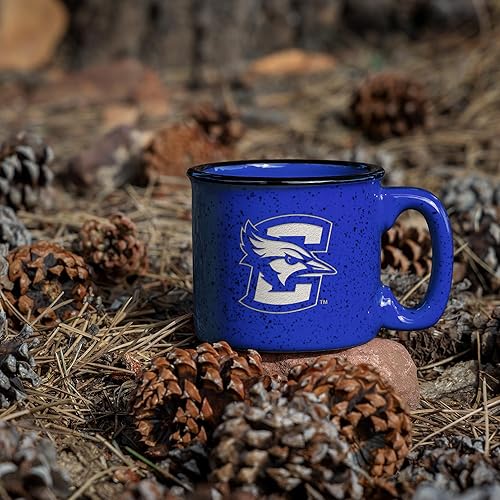 Miniatura 266 de Rico Industries NCAA Utah Utes - Taza de café personalizada de 12 onzas con logotipo grabado con láser profundo, taza de cerámica para acampar con