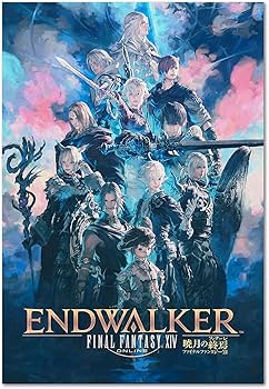 Amazon.com: Final Fantasy XIV (14) Online: Endwalker Poster