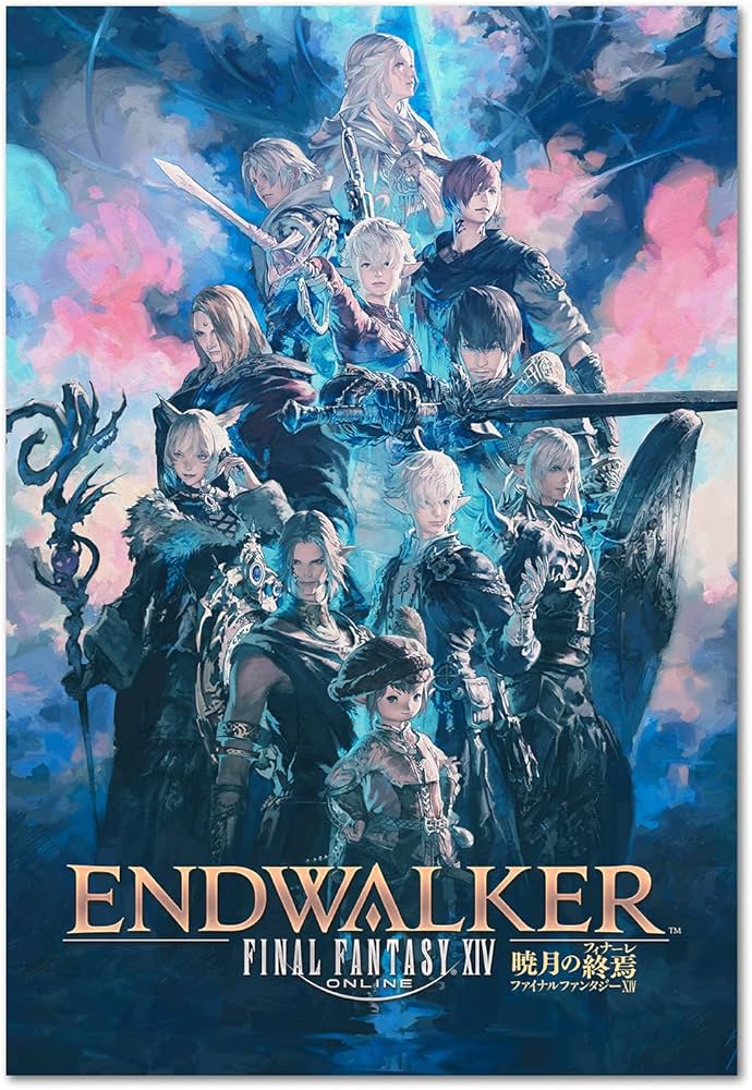 Amazon.com: Final Fantasy XIV (14) Online: Endwalker Poster Amazon.com: Final Fantasy XIV (14) Online: Endwalker Poster