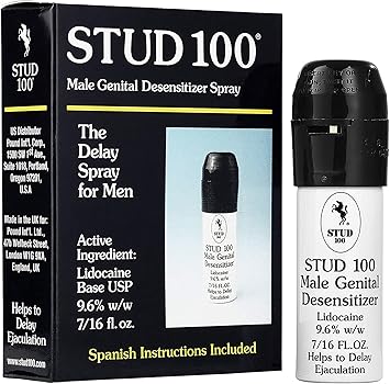 STUD 100 DESENSITIZING SPRAY FOR MEN HELP TO DELAY EJACULATION