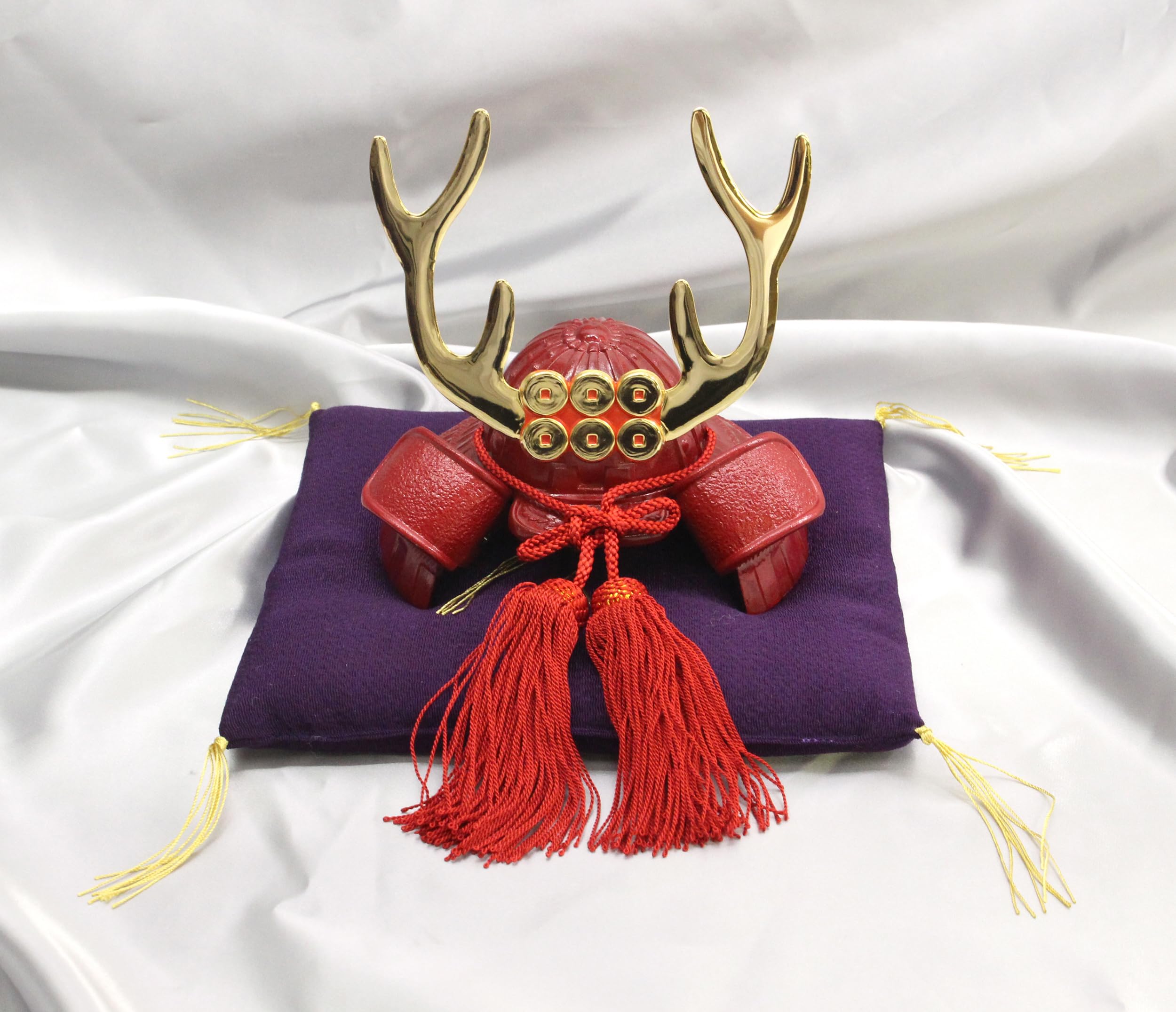 Amazon | 銀雅堂 戦国武将 兜 真田幸村 公 日本製 鋳造 | 鎧飾り