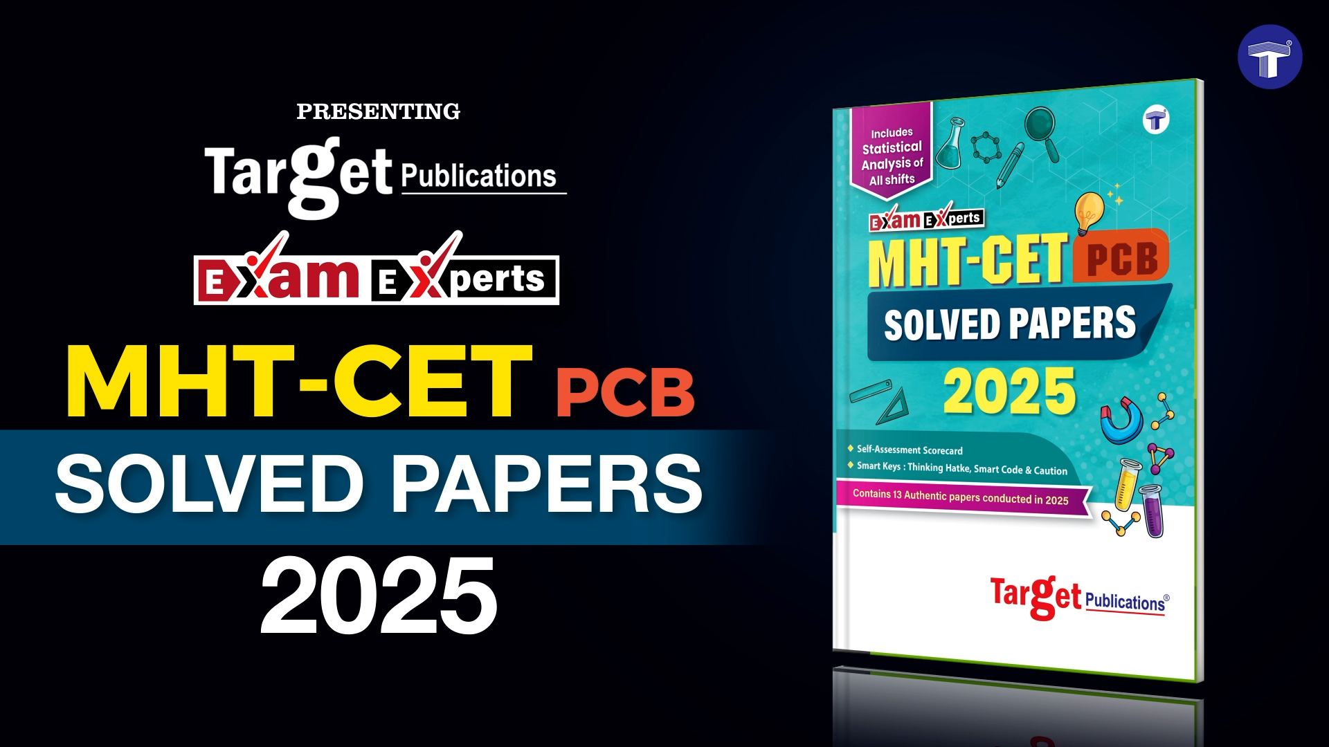 MHT CET Solved Papers for 2026 Exam | MHT-CET Physics, Chemistry