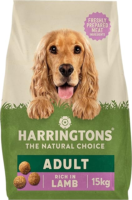 Harringtons Complete Dry Dog Food Lamb & Rice 15kg - Made with All Natural Ingredients