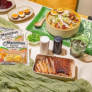 Maruchan Ramen Picante Chicken, Instant Ramen Noodles, Ready to Eat Meals, 3 Oz, 24 Count