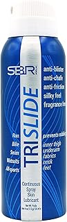 TRISLIDE Anti-Chafe Continuous Spray Skin Lubricant Body Friction Protection