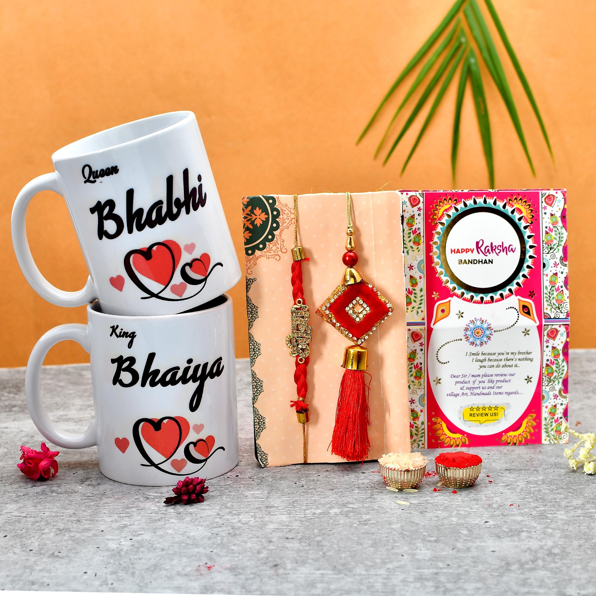 Bhaiya Bhabhi Rakhi Gift Set - Best Rakhi Combo -8