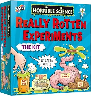 Galt Toys, Horrible Science - Really Rotten Experiments, Science Kit for Kids, Ages 8 Years Plus