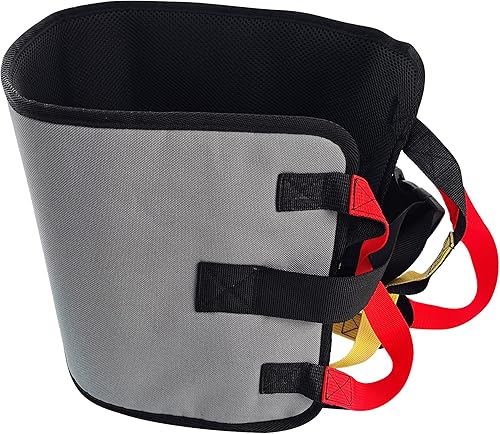 Miniatura 13 de 38.5 Inch Transfer Sling Heavy Duty Mobility Elderly Lift Assist Gait Belt, Sponge Padded Patient Stand Assist Sling, Safety for Patient Care(Pink)