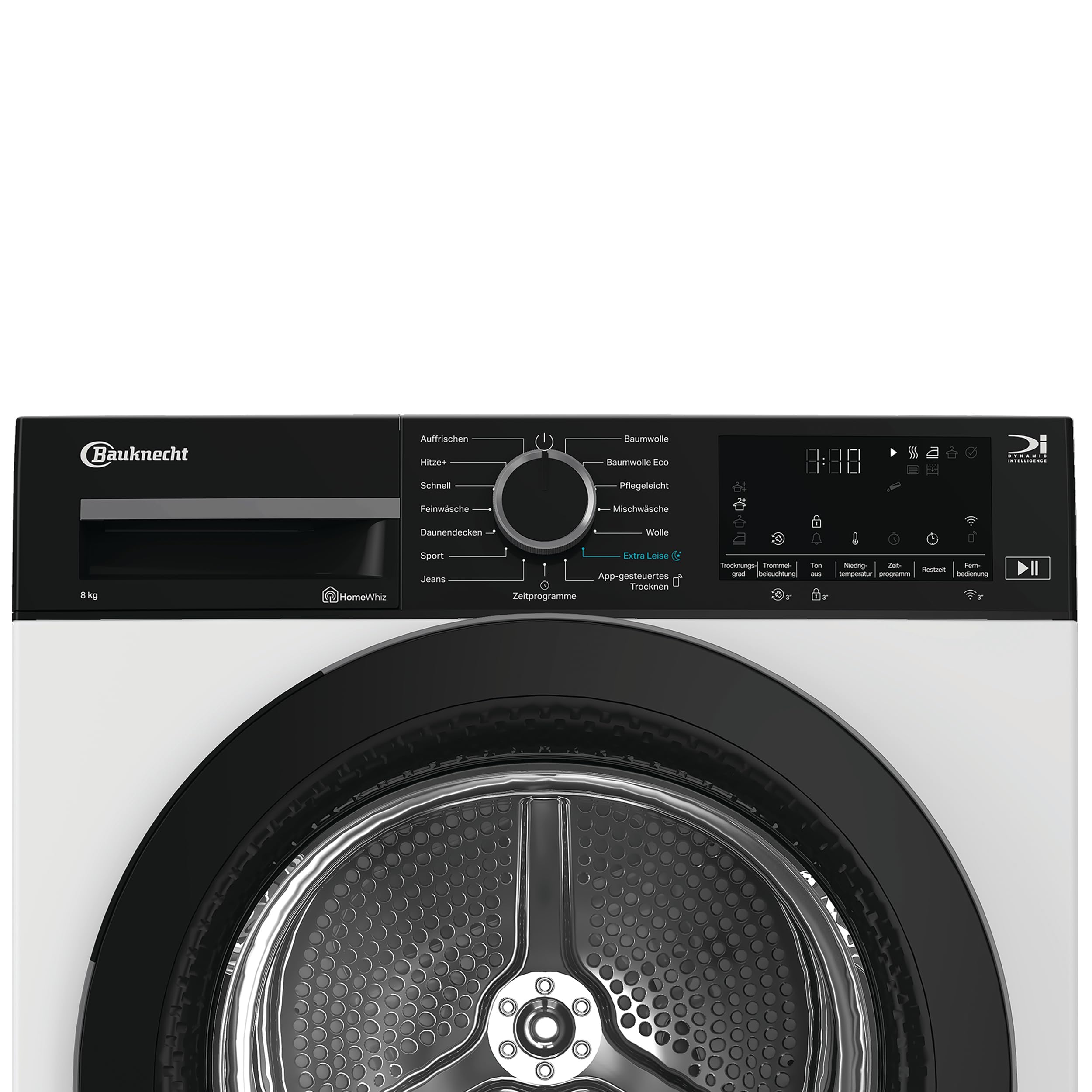 Bauknecht BT 8RC WS Wärmepumpentrockner /8 kg/EEK C/Precision Dry - Intelligentes Trocknen/Adaptive Dry/HomeWhiz, weiss