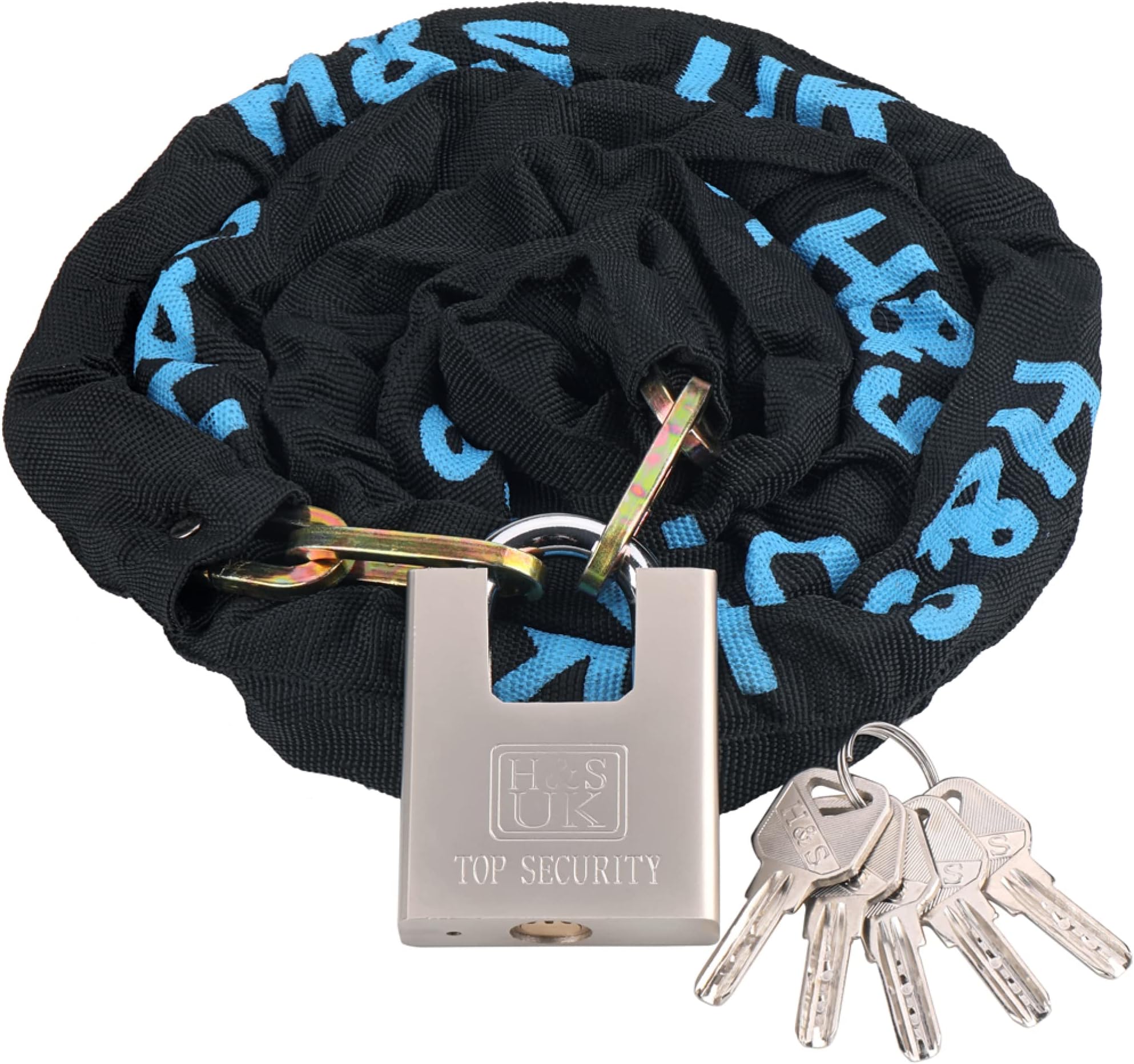 Bike Chain Lock, Cannot Be Cut with Bolt Cutters Or Hand