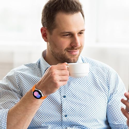 Miniatura 7 de BlackPro Paquete de 3 correas de reloj resistentes de 0.78 pulgadas y 0.86 pulgadas, correa de reloj de liberación rápida con hebilla cuadrada de