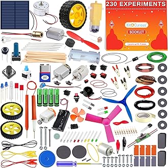 Kit4Curious 230 Diy Projects Science & Fun Innovation Stem Activity Kit With Booklet And Tutorial