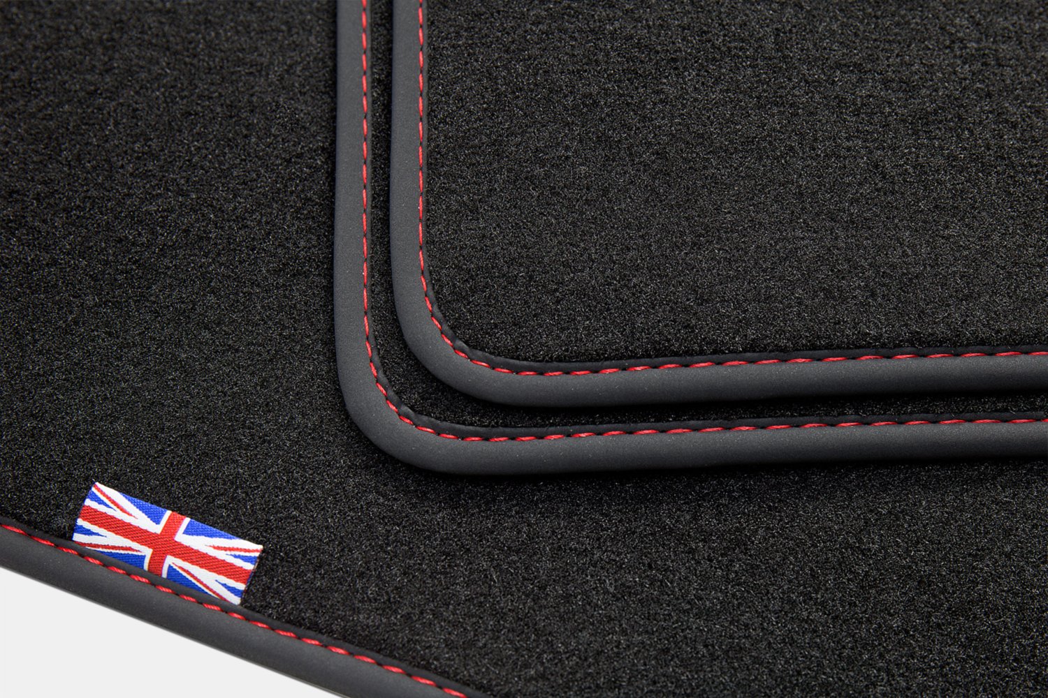 Tappetini Auto Land Rover Freelander 2 | Esclusivi Con Bandiera Union Jack | Antracite | Set 4 Pezzi