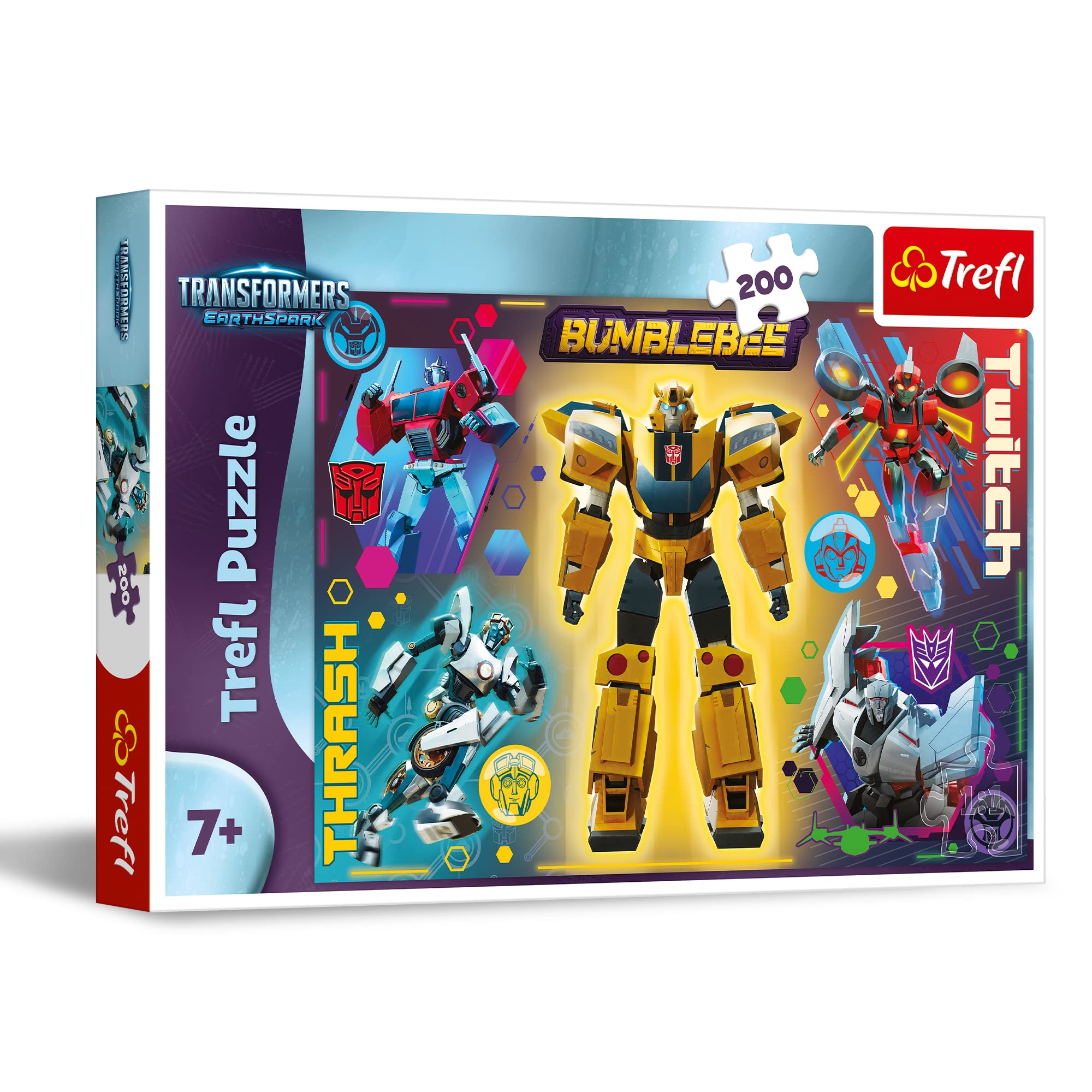 Amazon.com: Trefl Transformers Red 200 Piece Jigsaw Puzzle
