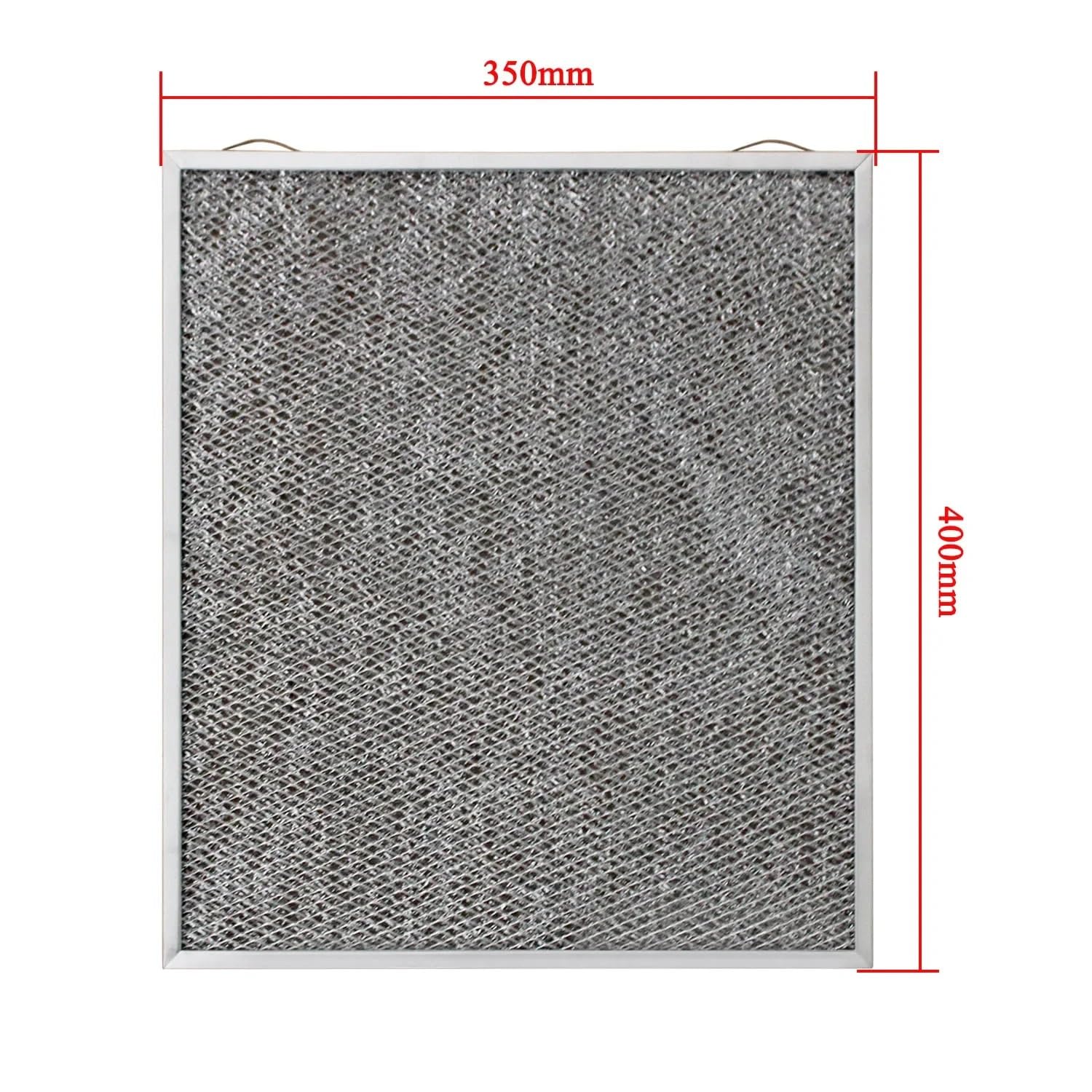 Ventilación del filtro extractor de malla metálica la campana extractora 350 * 400m m para grasa